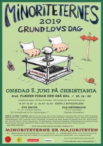 MINORITETERNES GRUNDLOVSDAG på CHRISTIANIA