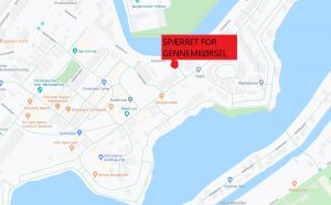 Cykelsti og adgangsvej på Christiania bliver lukket