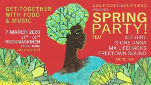 Spring Party! March 7th. Celebrating the International Women’s Day in Christiania