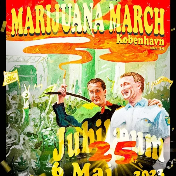 Global Marijuana Marchøbenhavn lørdag 6 maj 2023