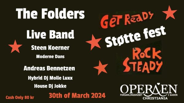 Støttefest for Operaen / Support party for Operaen