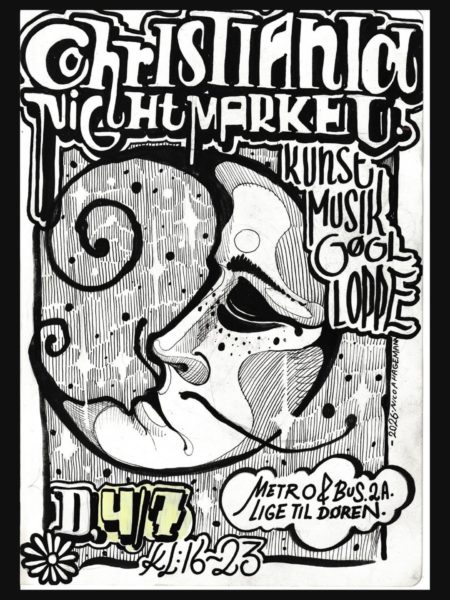 Read more about the article CHRISTIANIA’S NYE NIGHT MARKET ❤️ D. 4. juli kl. 16.00–23.00